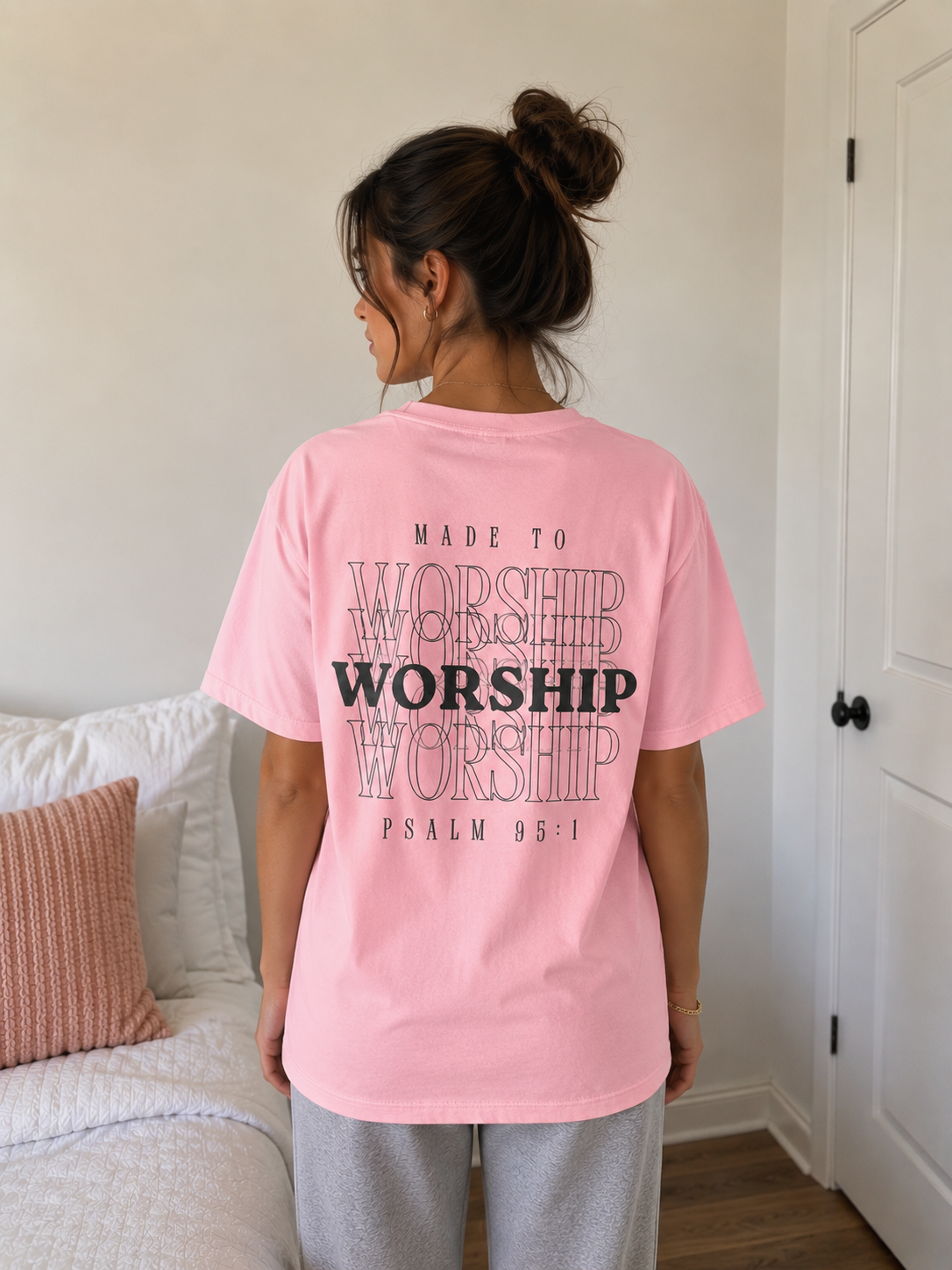 Made to Worship tee — Psalm 95:1